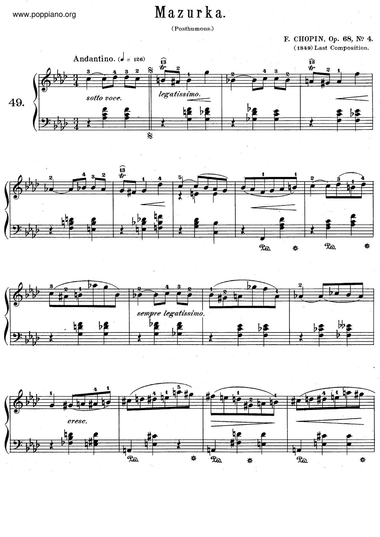 Frederic Chopin Mazurkas Op Pdf