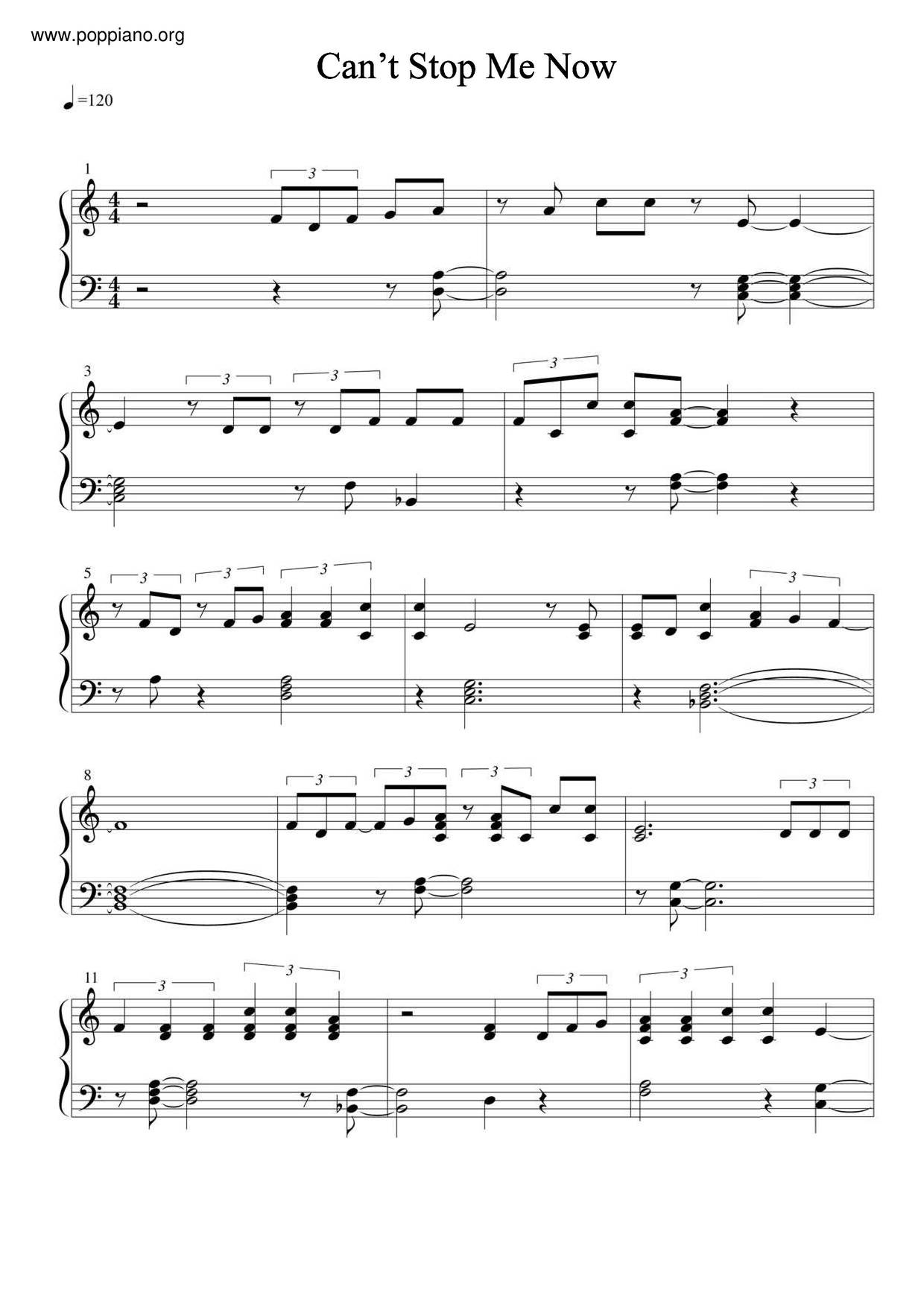 afrojack-can-t-stop-me-now-sheet-music-pdf-free-score-download