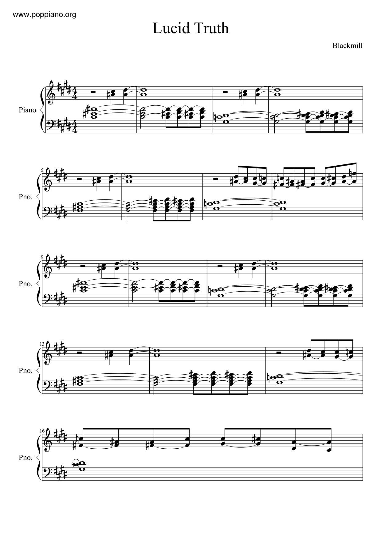 blackmill-lucid-truth-sheet-music-pdf-free-score-download