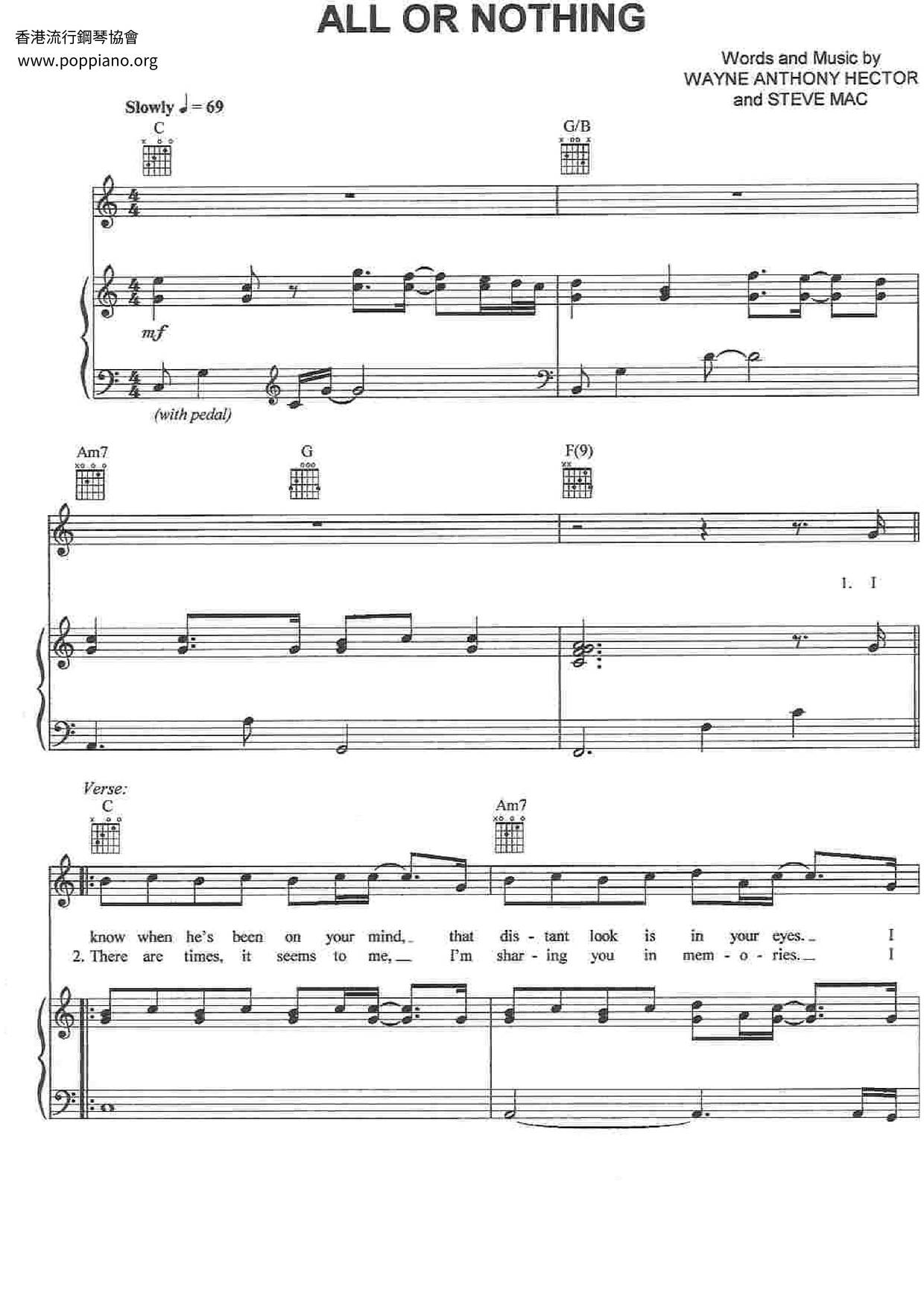 o-town-all-or-nothing-sheet-music-pdf-free-score-download