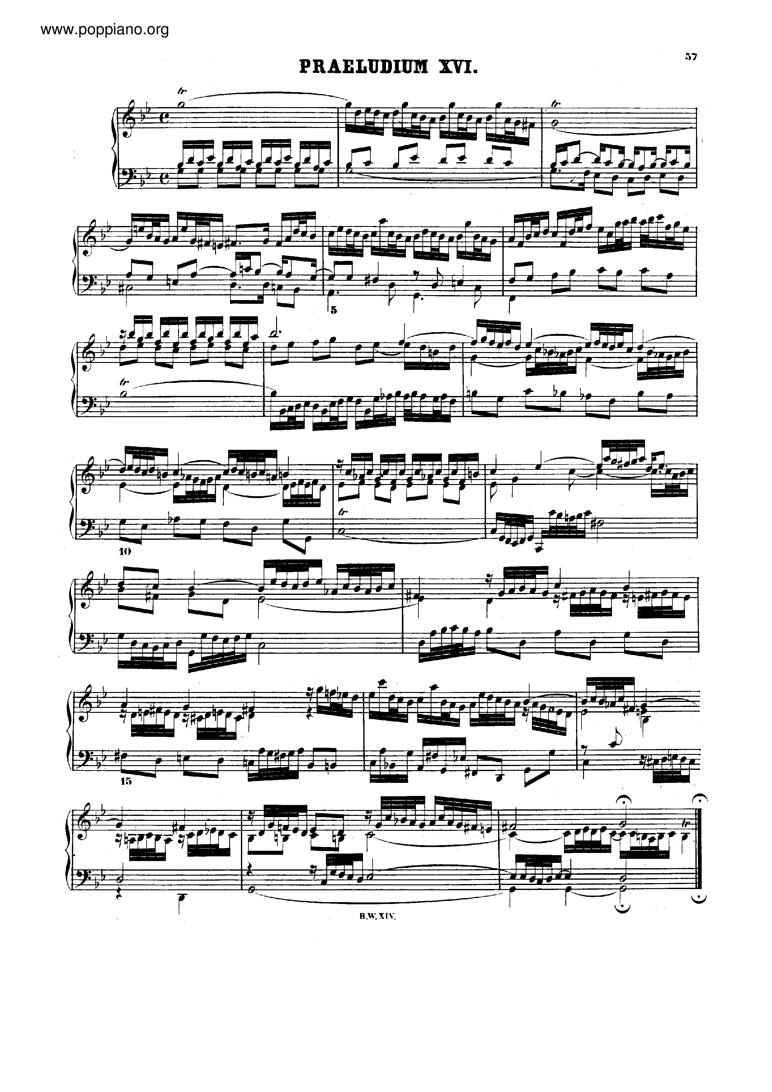 Bach Prelude And Fugue No G Minor Bwv Sheet Music Pdf Free