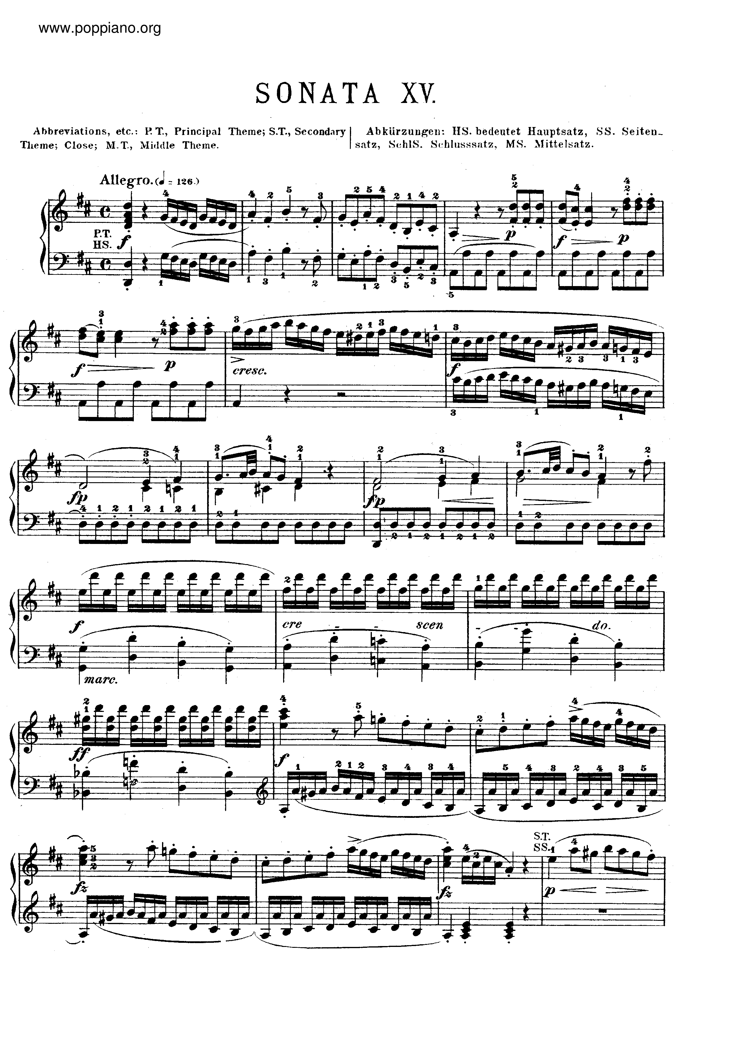 Mozart Piano Sonata In D Major K Sheet Music Pdf Free Score