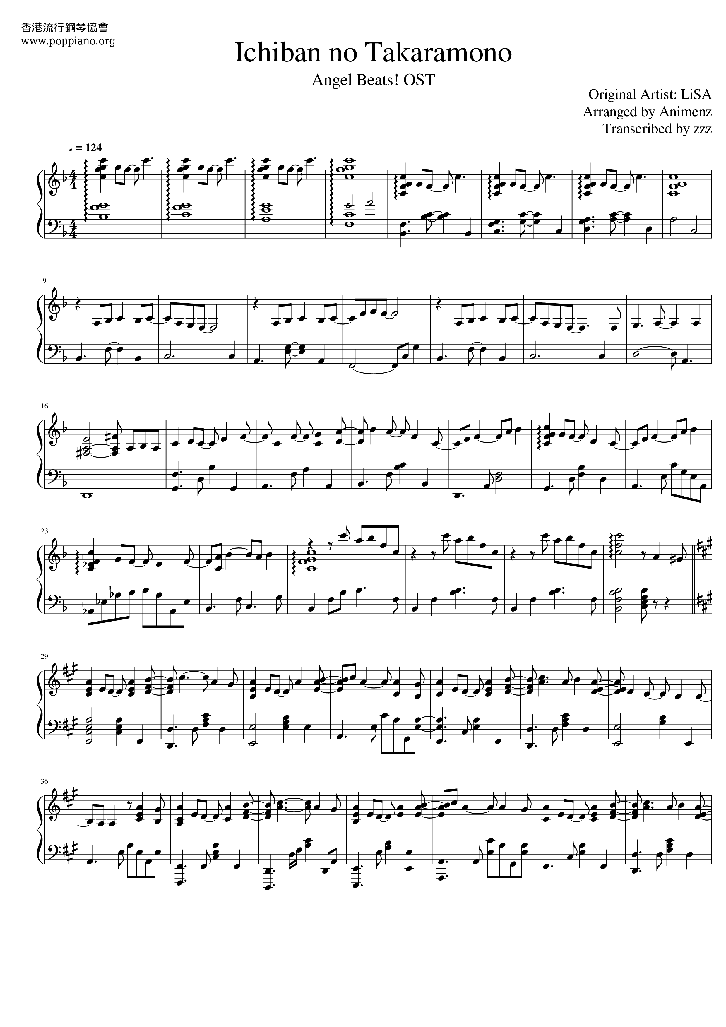 Lisa Angel Beats Sheet Music Pdf Free Score Download