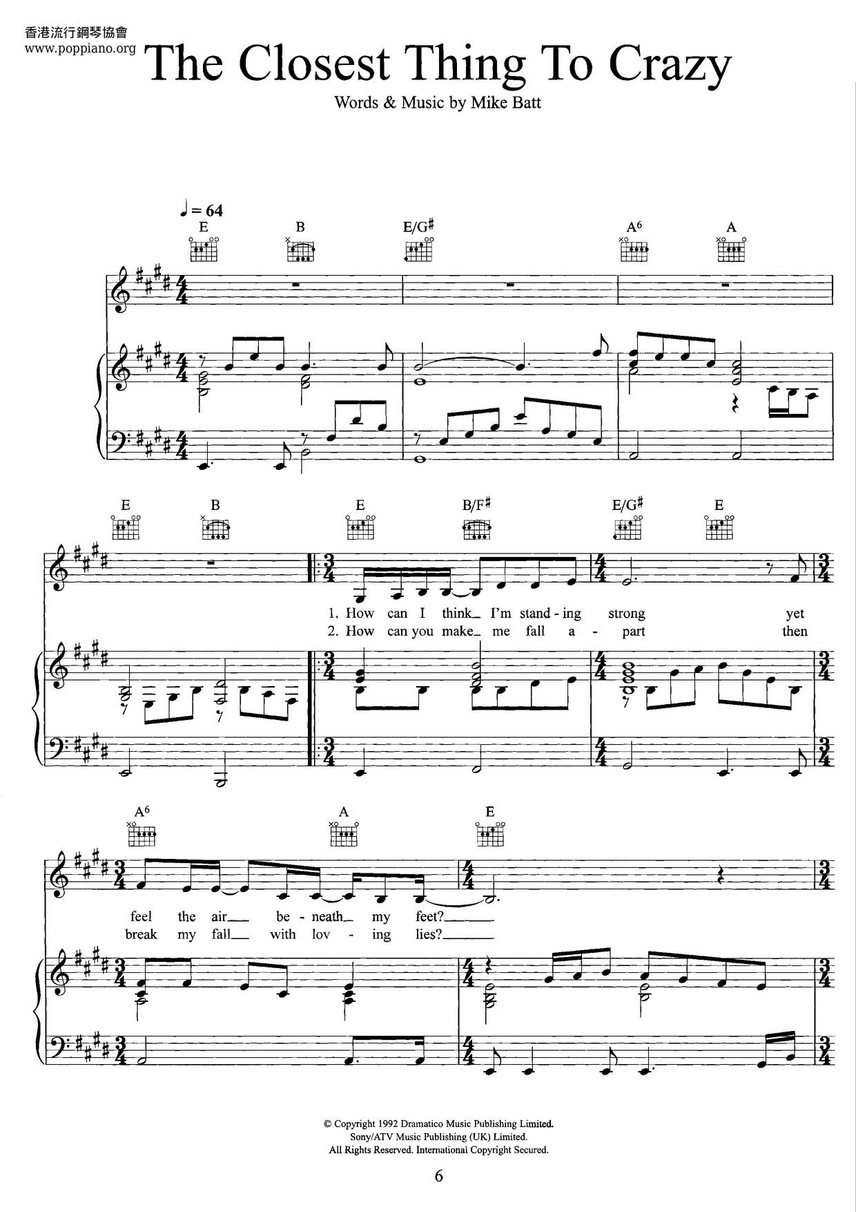 katie-melua-the-closest-thing-to-crazy-sheet-music-pdf-free-score-download