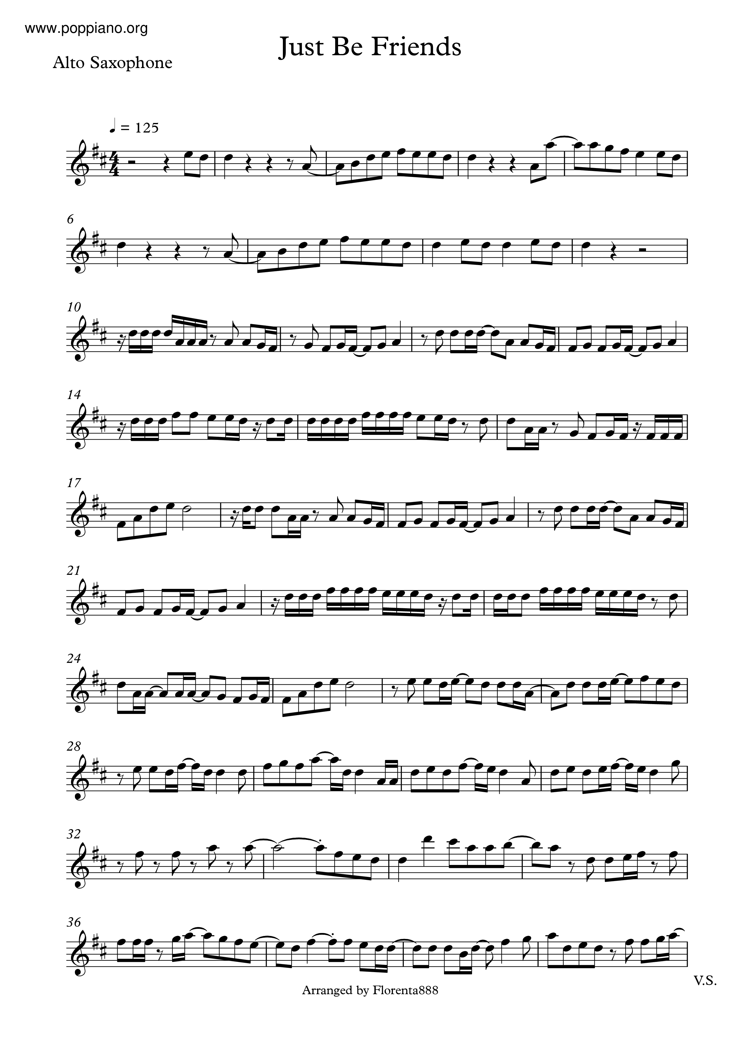 Hatsune Miku Just Be Friends Sheet Music Pdf 初音ミク Free Score Download ★