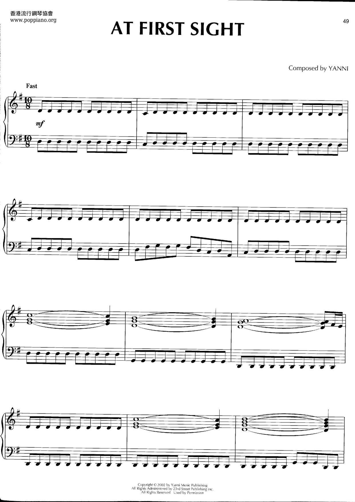 yanni-first-sight-sheet-music-pdf-free-score-download