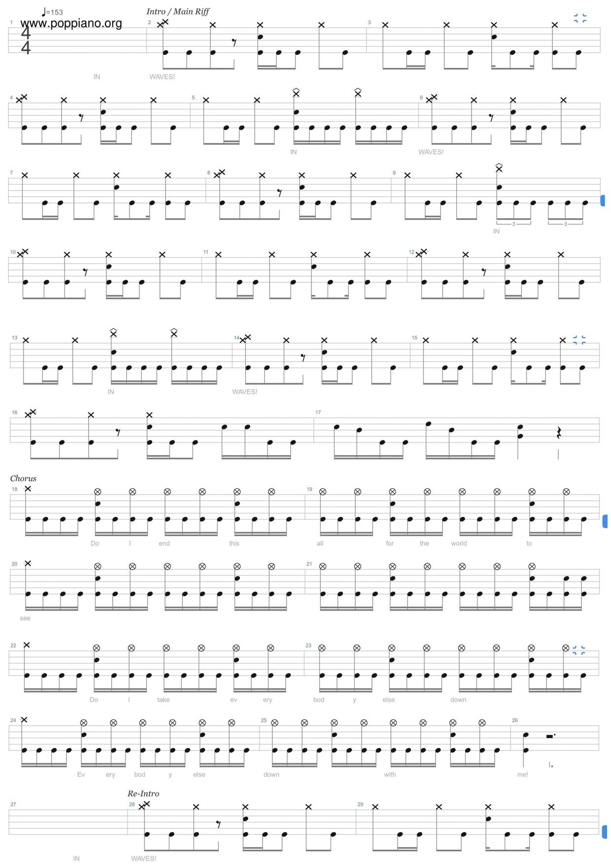 trivium-in-waves-drum-tab-pdf-free-score-download