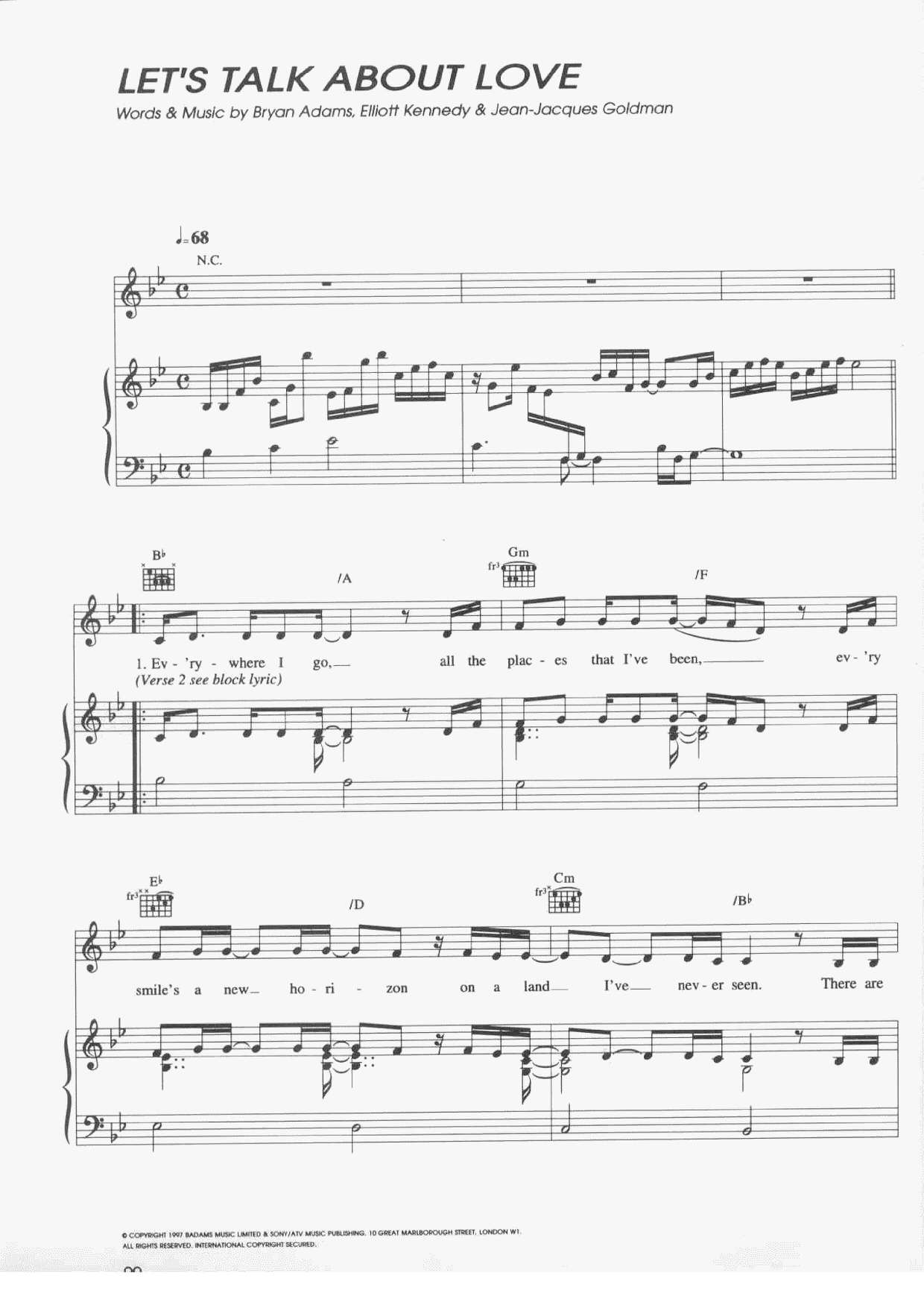 celine-dion-let-s-talk-about-love-sheet-music-pdf-free-score-download