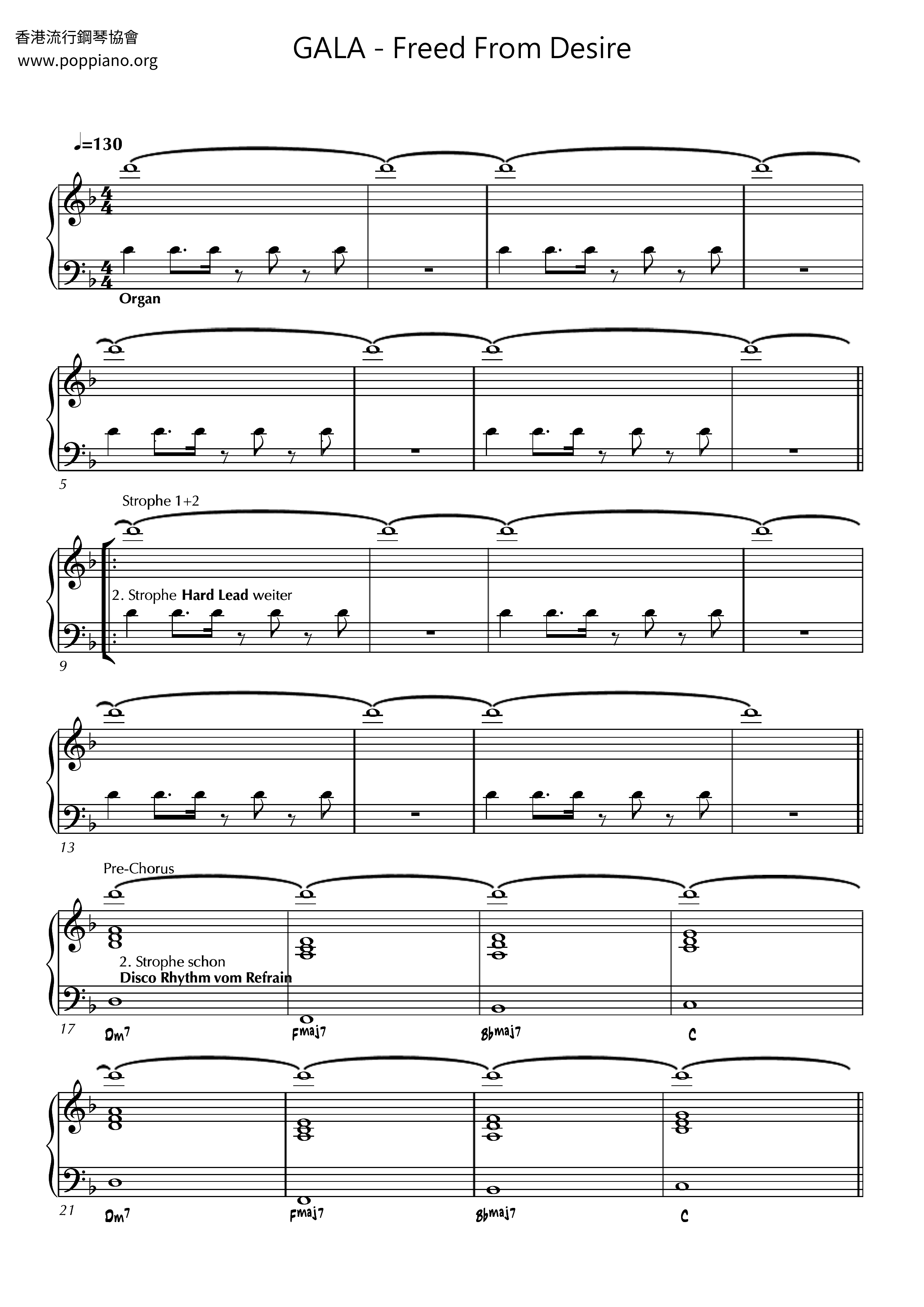 gala-freed-from-desire-sheet-music-pdf-free-score-download