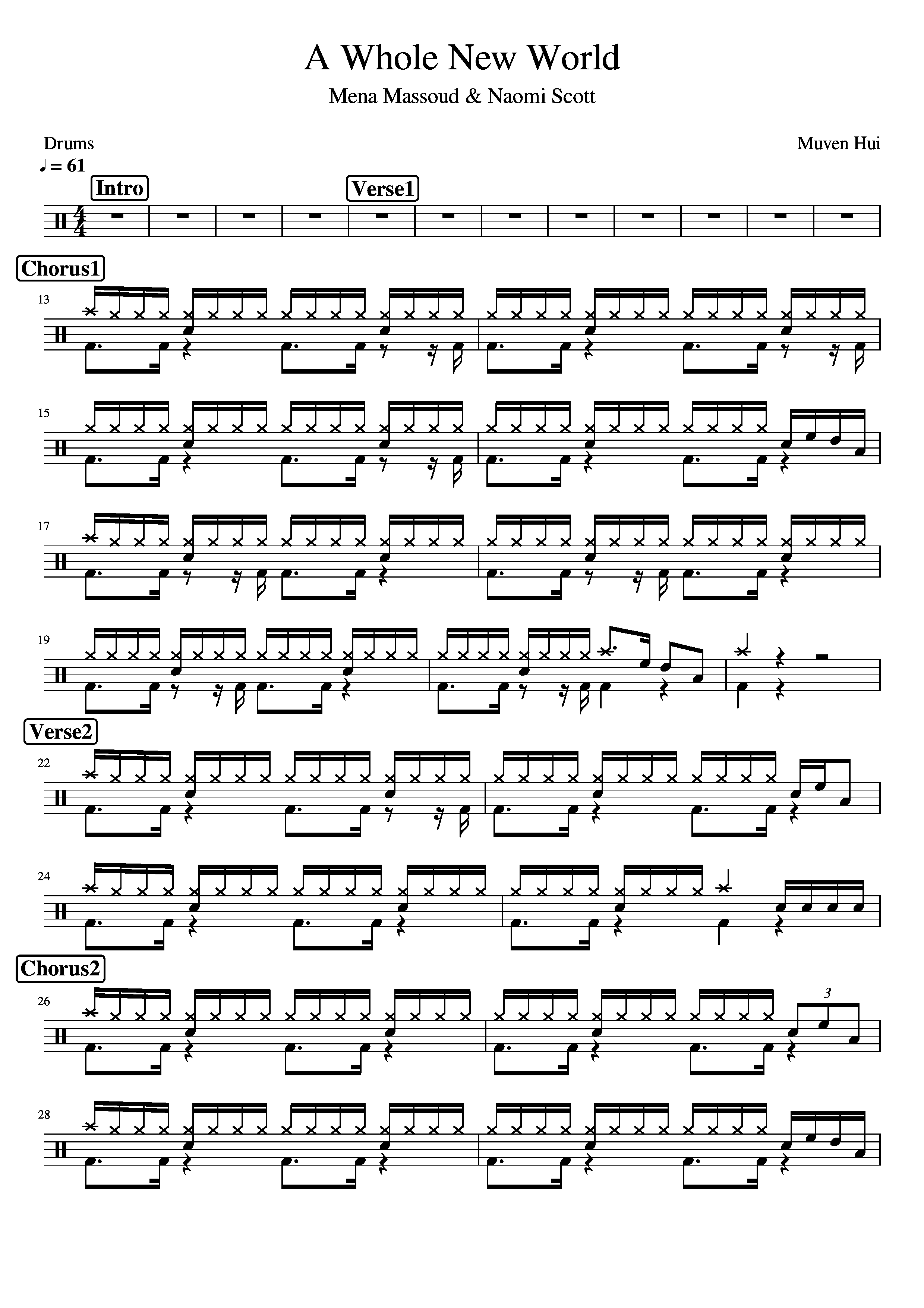 Mena Massoud Naomi Scott ア ホール ニュー ワールド 楽谱 ドラムスコアpdf 香港ポップピアノ協会 無料pdf楽譜ダウンロード Gakufu