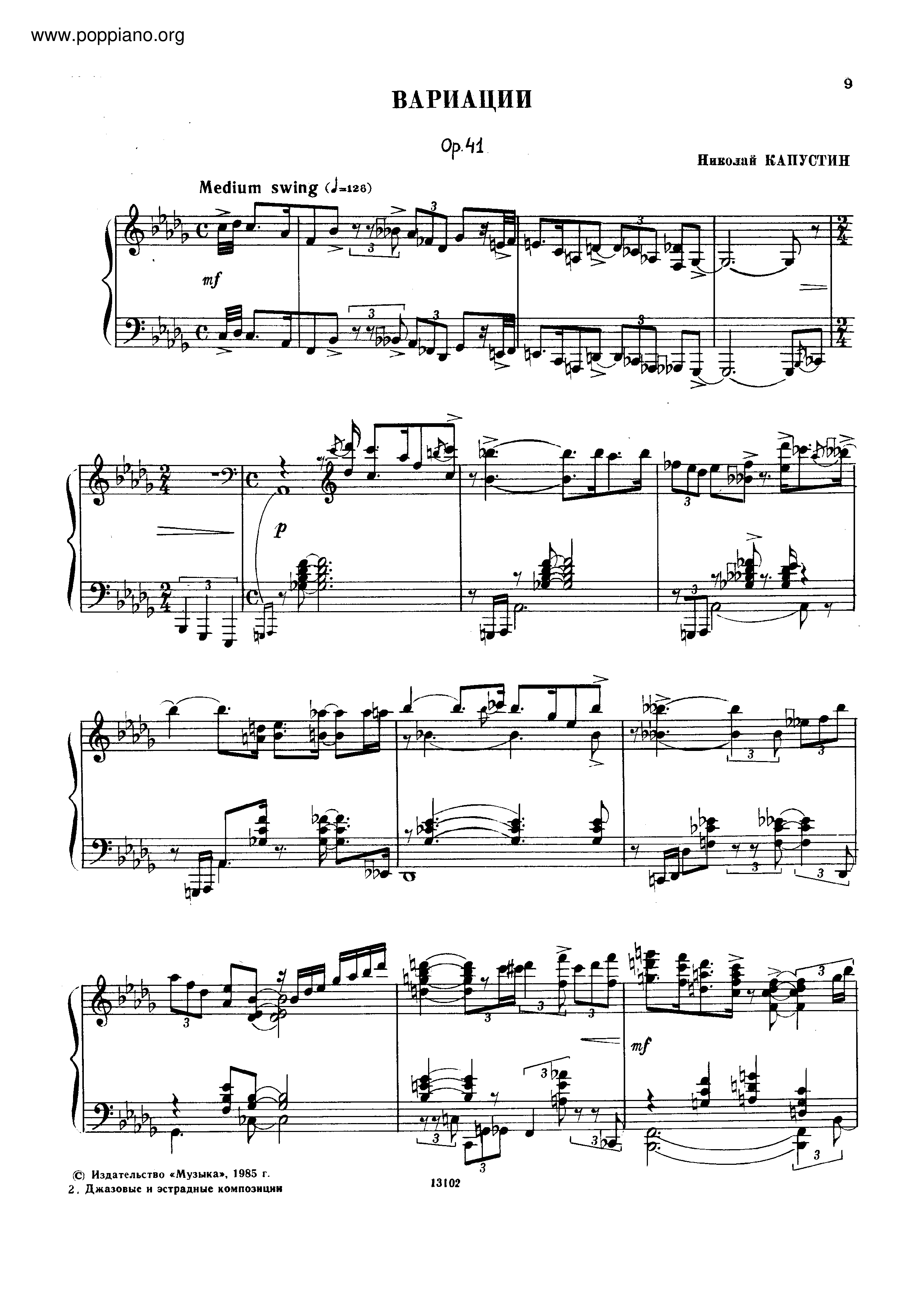 nikolai-kapustin-variations-op-41-sheet-music-pdf-free-score