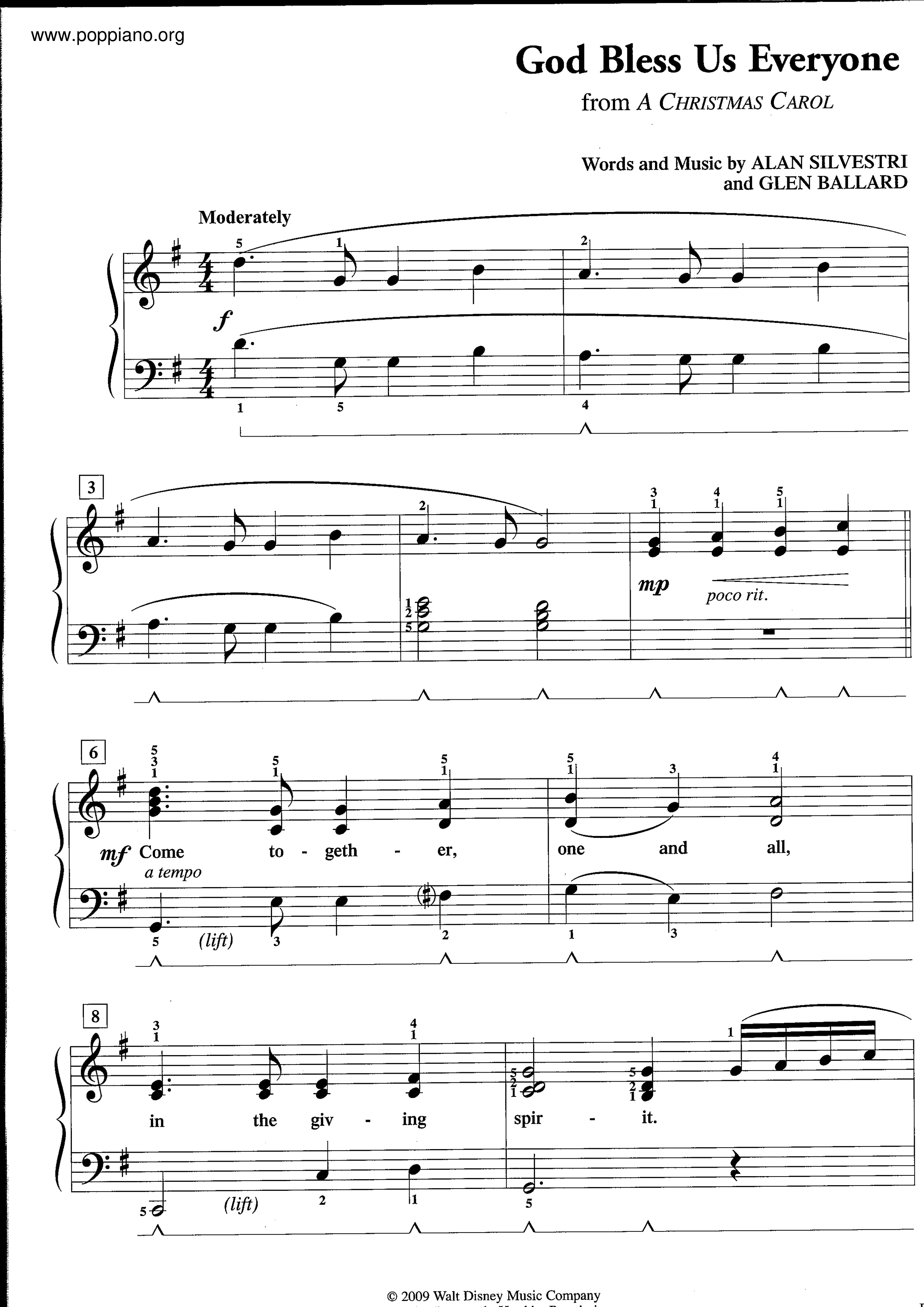 hymn-god-bless-us-everyone-sheet-music-pdf-free-score-download