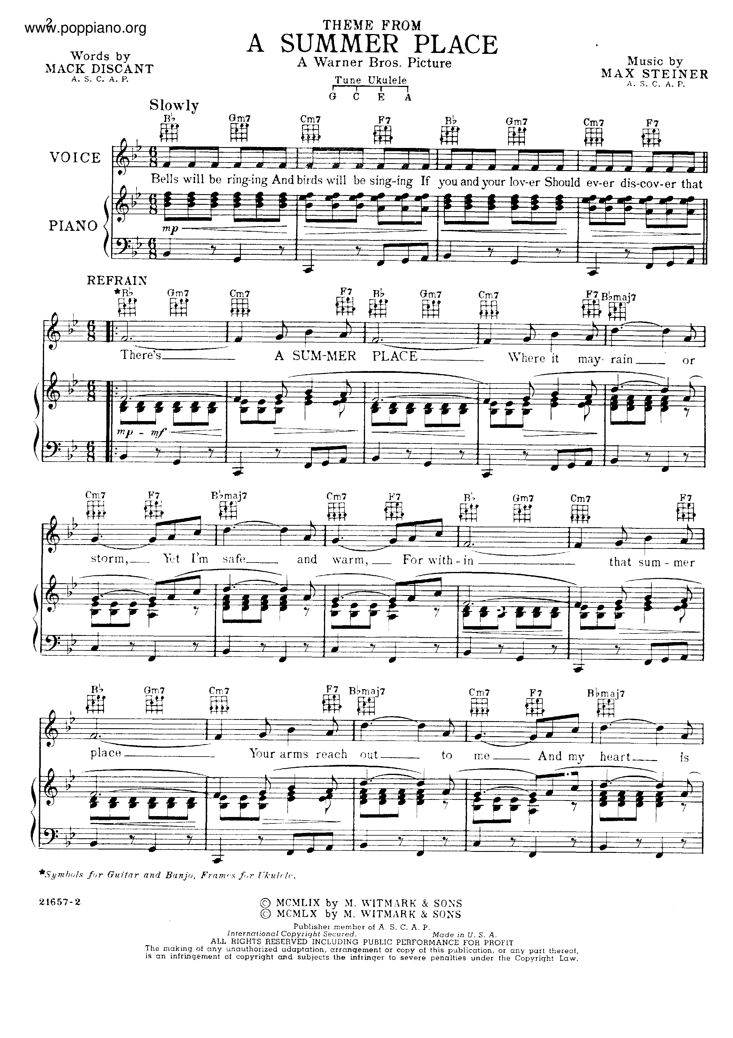 percy-faith-the-theme-from-a-summer-place-pdf