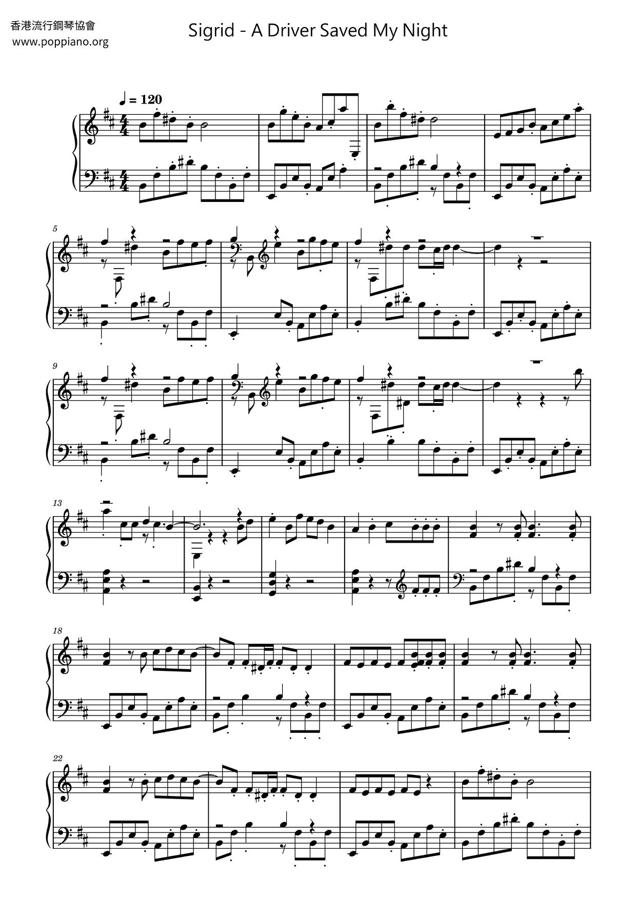 sigrid-a-driver-saved-my-night-sheet-music-pdf-free-score-download