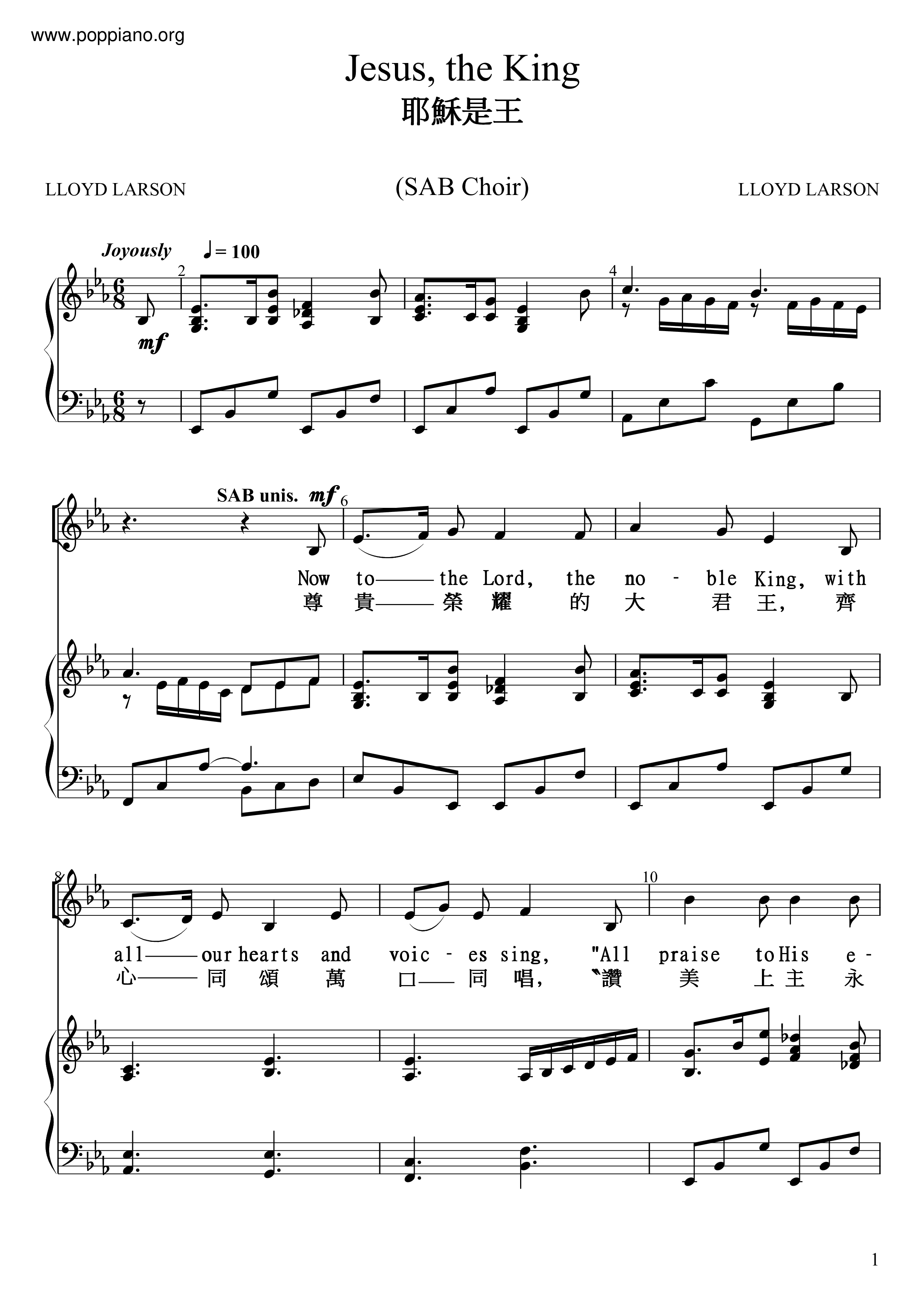 hymn-jesus-is-king-sheet-music-pdf-free-score-download