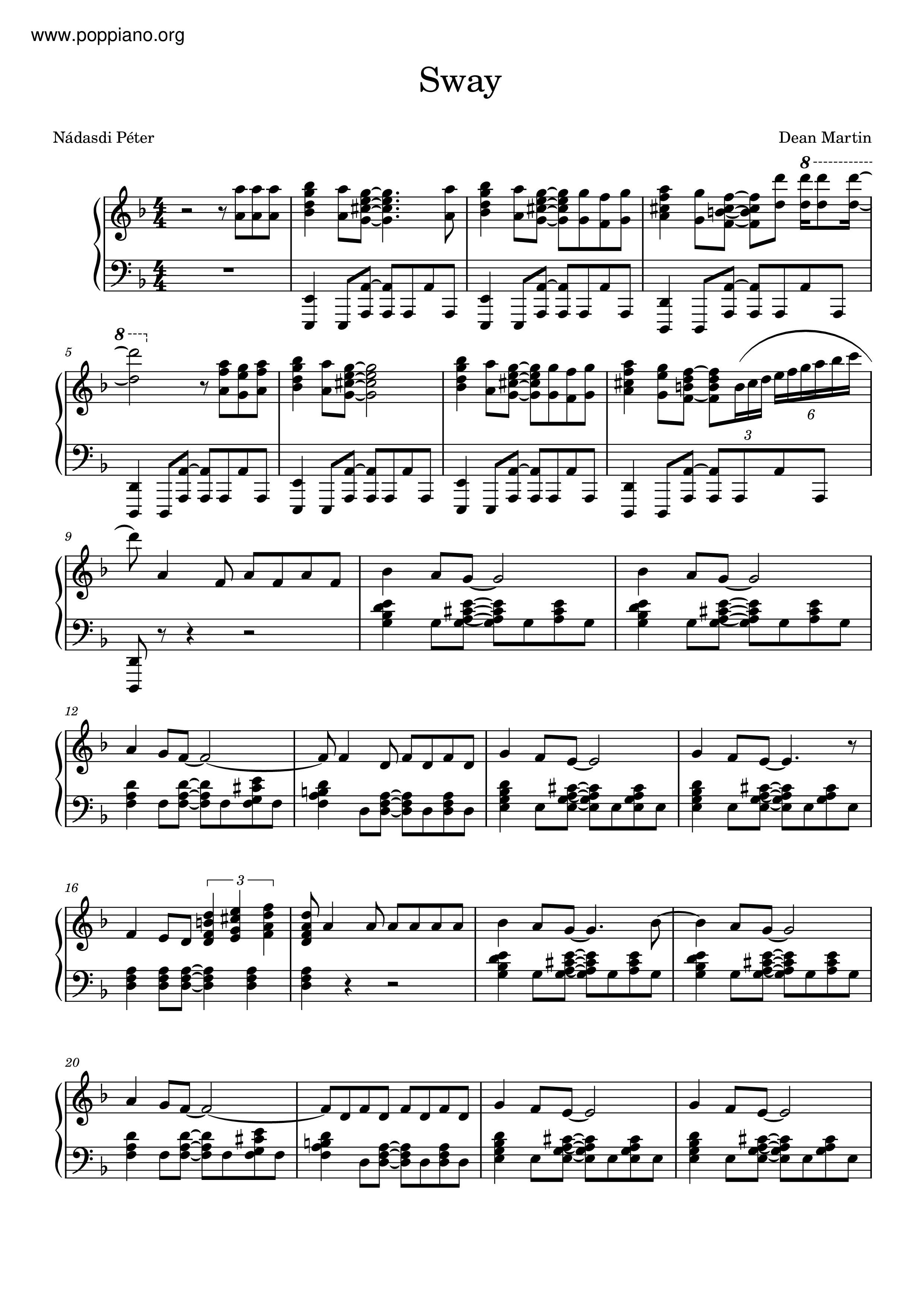 yukie-nishimura-sway-sheet-music-pdf-free-score-download