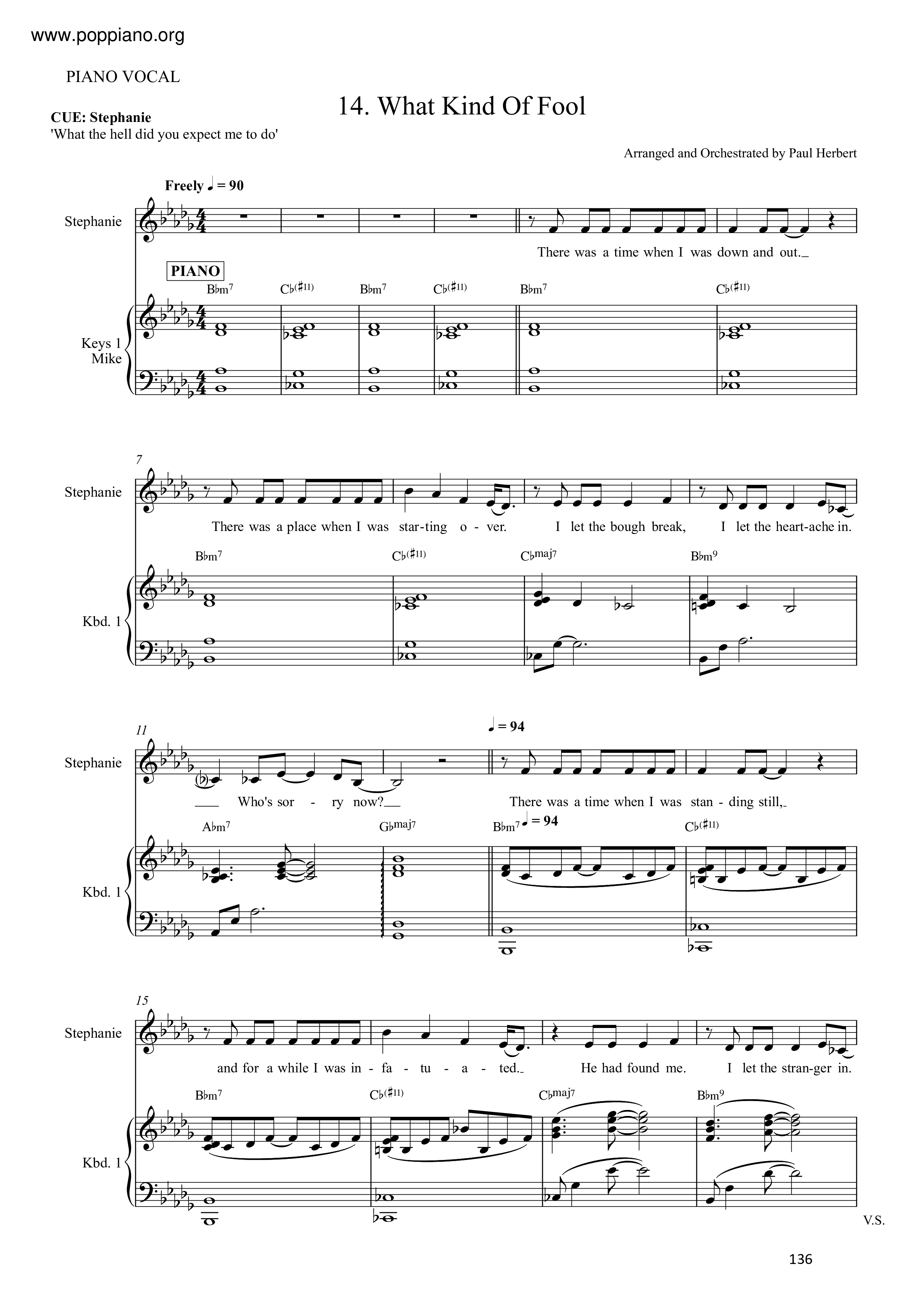 saturday-night-fever-what-kind-of-fool-sheet-music-pdf-free-score